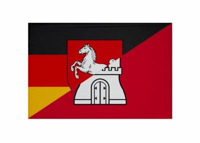 Aufnäher Gedruckt Abzeichen Aufbügel Flagge Patch Fahne Irland Textil Aufnäher Deutschland