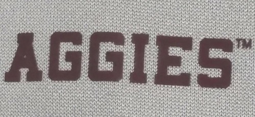 Texas A M Aggies NCAA Adidas Men's Basketball Grey On Court Shooting Shirt NWOT - Picture 7 of 9