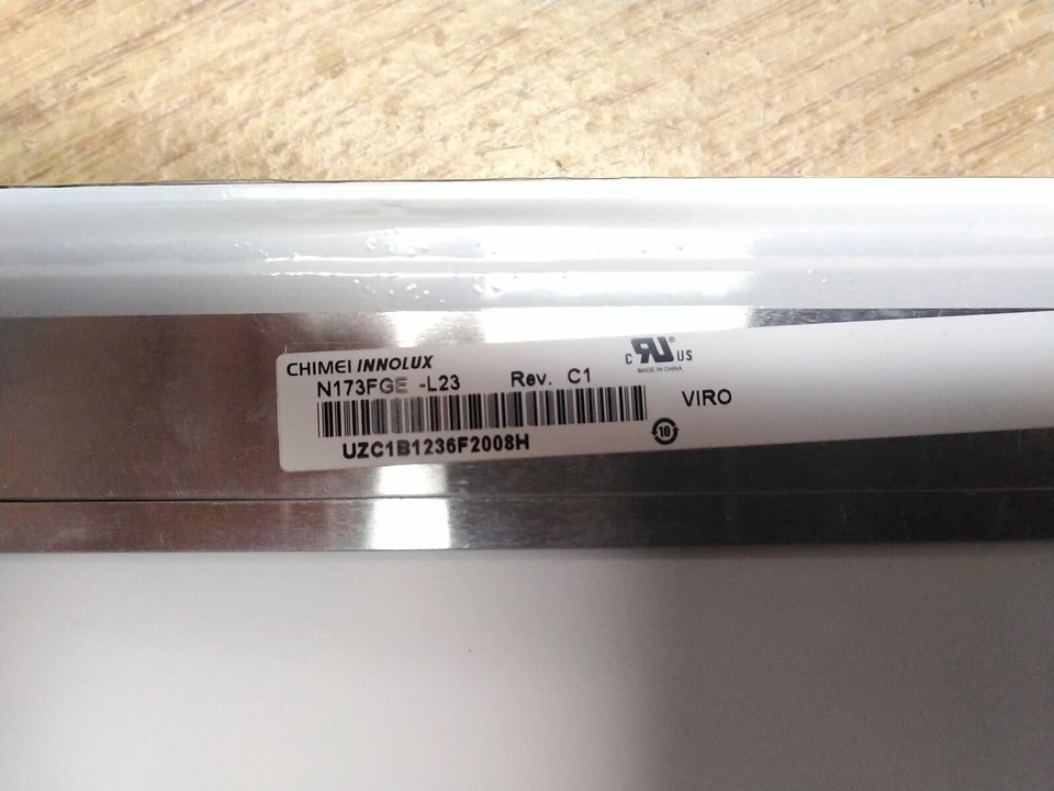 CHIMEI INNOLUX N173FGE-L23 17.3'' Genuine Laptop Glossy LCD New - Image 2 of 2