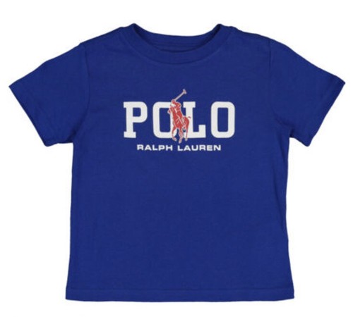Polo Ralph Lauren Blue Logo T-Shirt Size XL Bnwt - Picture 2 of 10