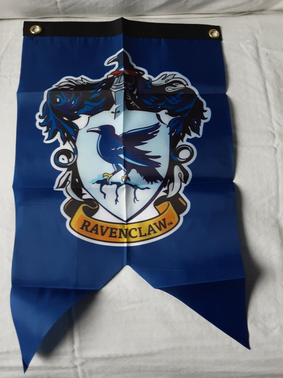 Ravenclaw house wall banner - sala comum do castelo de hogwarts