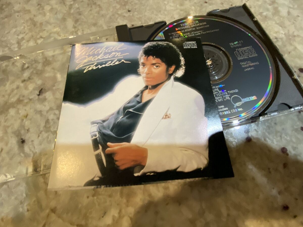 Michael Jackson Thriller CD Japan 35・8P-11 1983 Pre Michael Jackson Thriller CD Japan 35・8P-11 1983 Pre