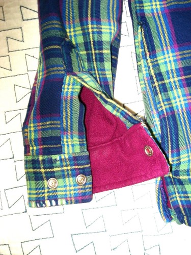 NIKE Blue Red Black LLBEAN Fleece Wool Boys ATHLETIC JACKET Coat 14-16 18-20 - Picture 13 of 51