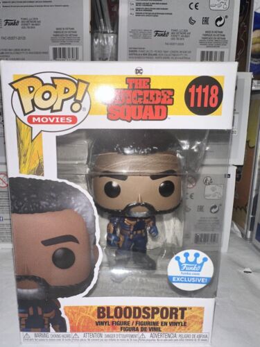 Funko Pop Suicide Squad Funko Shop Exclusive Bloodsport 1118 New.