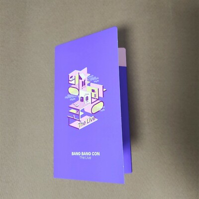 OFFICIAL BTS BANG BANG CON THE LIVE Message Photocard set
