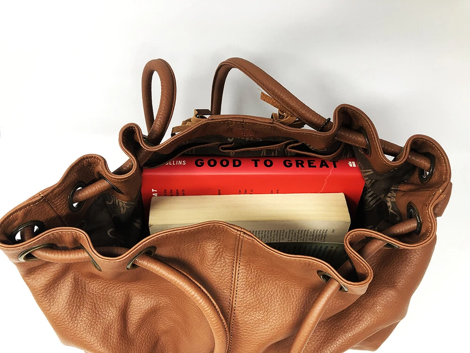 Bolsa de mão balde de couro genuíno marca American West - Imagem 4 de 4