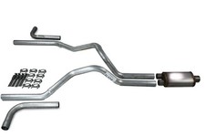 Ford F-150 Truck 04-14 2.5 Dual Exhaust Kits Stainless Muffler Side Exit