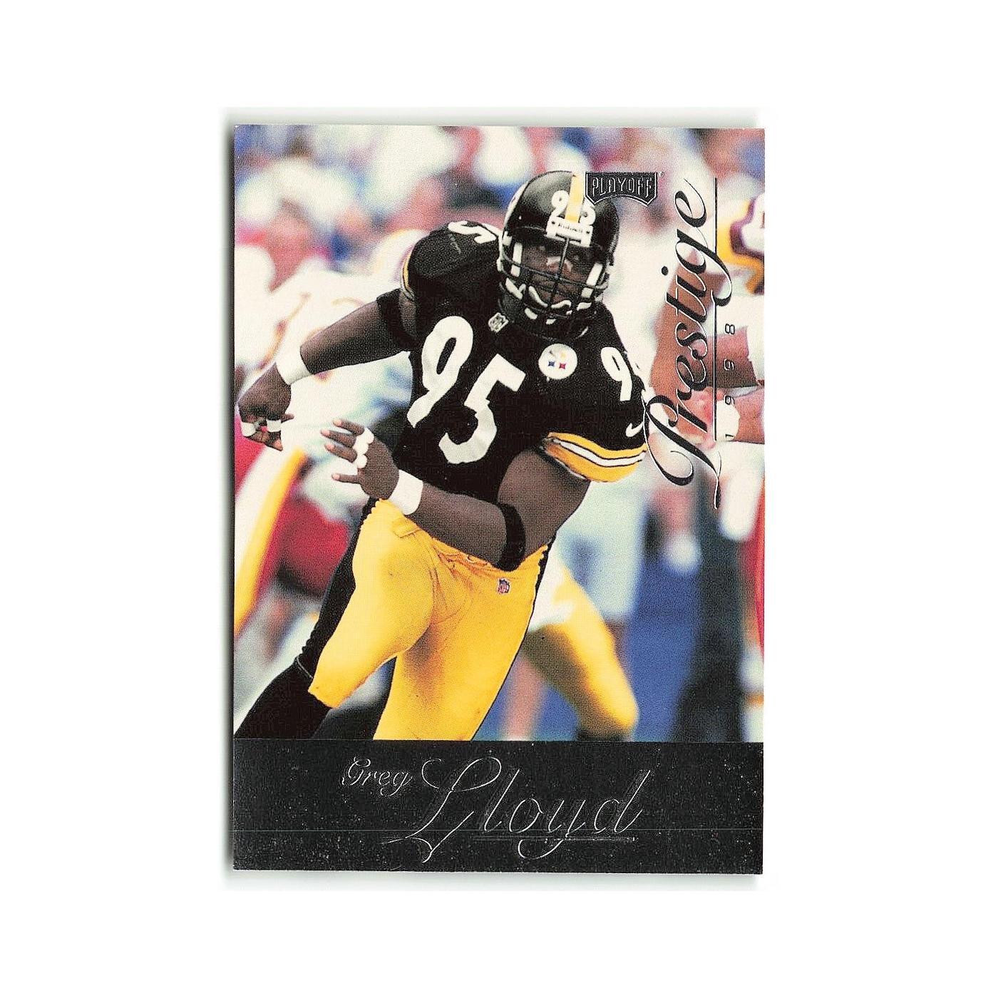 Greg Lloyd 1998 Playoff Prestige #21 Pittsburgh Steelers Football Card NM