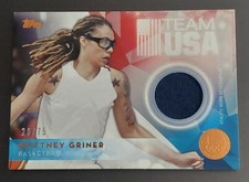 2016 Topps Olympic Brittney Griner #USOTR-BG Team Relic Card Bronze #d 20/75