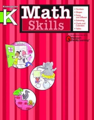 Math Skills: Grade K; Flash Kids Harcourt Family - 9781411401051, paperback, new