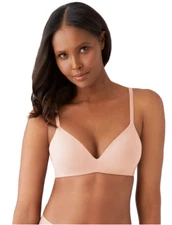 Wacoal 36B How Perfect Wire Free T-Shirt Bra 852189 Rose Dust NWOT