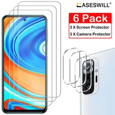 For Xiaomi 14T Redmi Note 14 13 12 12S 11 9 Pro Tempered Glass Screen Protector