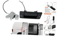 Lower Door Latch with Handle Assembly, Passenger Side, Compatible with 1992