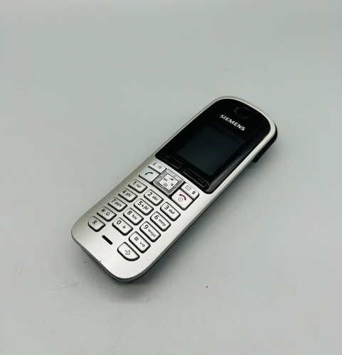 Gigaset S67H Mobilteil Telefon Telephone silber getestet + Clip - Bild 1 von 4