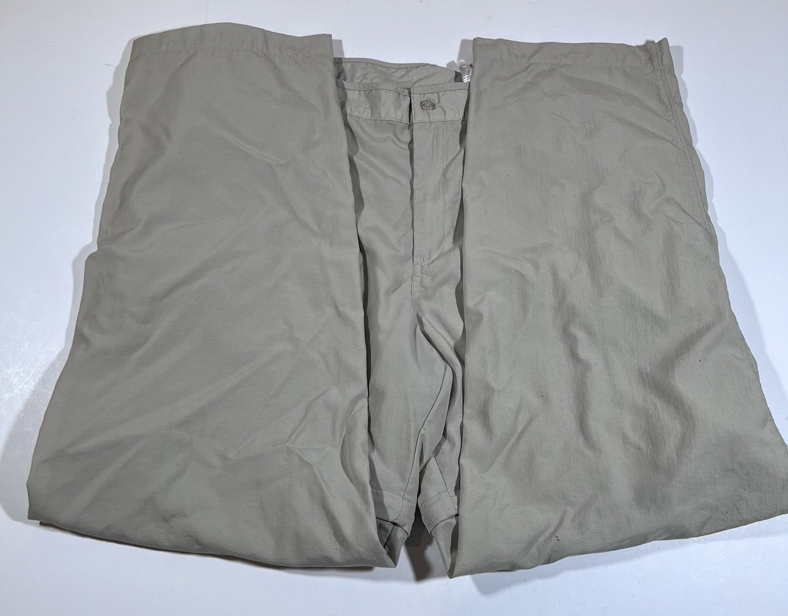 Columbia PFG Khaki Nylon Convertible Fishing Pants Zip Off Shorts Men's XL thumbnail 6