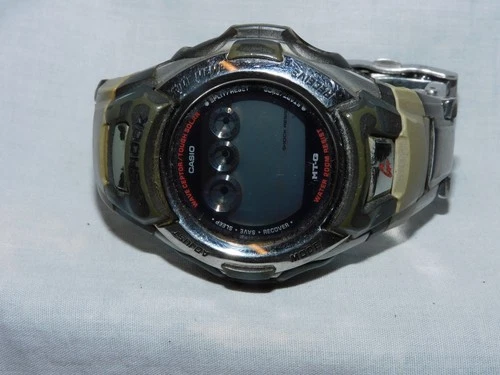 Casio G-Shock Watch Vintage GW500 Wave Ceptor Tough Solar 46mm - NEEDS BATTERY