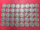 1900s US Buffalo Nickels Collection of 40 FULL DATE Buffalo Coins! X703