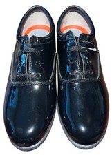 Dinkles Black Patent Leather Marching Band Shoes Size M6.5 / W8.5