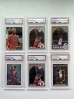 Michael Jordan PSA Graded Basketball Card Lot (6 Total Cards) Bulls Lot L