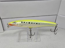 Discontinued Rapala LONG CAST MINNOW LC-12...Hot Chartreuse...Tough!!!