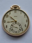 Antique 1919 Elgin G.M. Wheeler  Grade 452 12 Size 17 Jewell  GF Pocket Watch