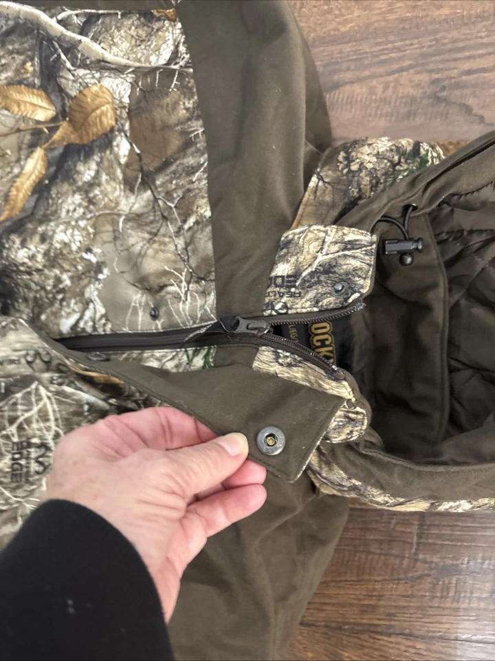 Rocky Mens ProHunter WP Insulated Real Tree Edge Camo Hunting Coverall XL - Image 3 of 4