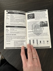 Sega Saturn Manual Only Virtua Cop 2 W/Reg Card 