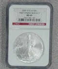 2006 BU American Silver Eagle PCGS MS69 (141)