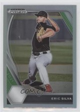 2021 Panini Prizm Draft Picks Silver Prizm Eric Silva #PDP115 g1d
