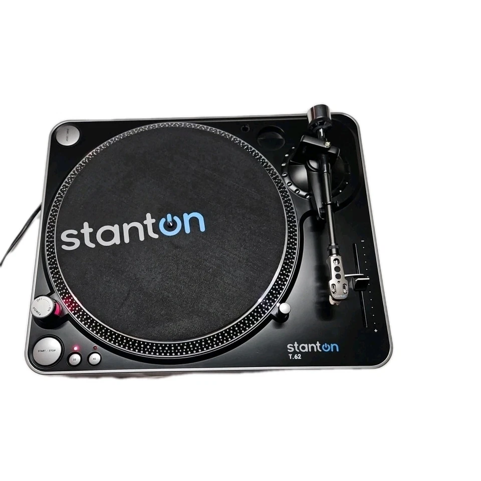 STANTON T.62 DIRECT DRIVE TURNTABLE WORKING - Image 2 of 4