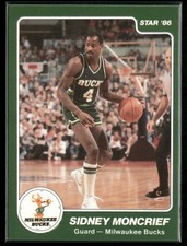 Sidney Moncrief 1985-86 Star #128 Milwaukee Bucks