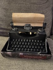 Haunted Hollow Animated Halloween Haunted Typewriter New Lights Sounds Skeleton