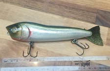 Throwback Swimbaits  Top Dawg 7 Topwater Popper 7inch 95g Handmade Surface Lure