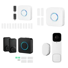 VEVOR Wireless Doorbell System with Video and Contact Sensor Alarm