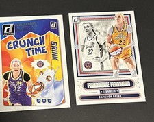 2025 Donruss WNBA #17 Cameron Brink Crunch Time Los Angeles Sparks