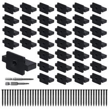 600PCS Hidden Deck Fasteners for Composite Decking Boards Composite Deck Fast...