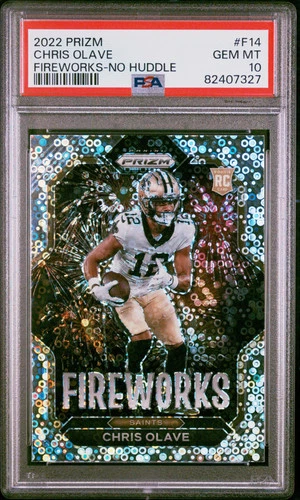 Chris Olave Panini Prizm Chris Olave #F14