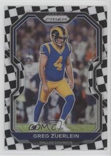 2020 Panini Prizm Black & White Checker Prizm Greg Zuerlein #279 4nl