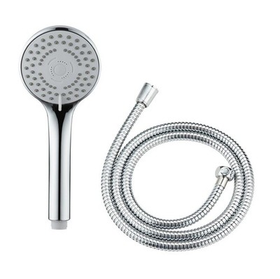 Mod. Basic Line Duschkopf Set, 2 teilig Duschkopf mit 5 Strahlarten