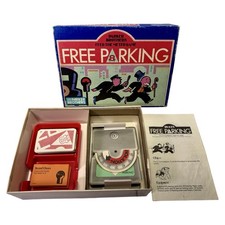Vintage 1988 Parker Brothers Free Parking Feed The Meter Game Complete