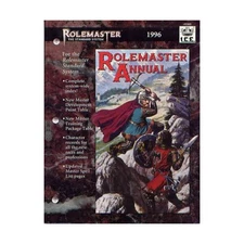 ICE Rolemaster 3rd Ed Annual 1996 VG