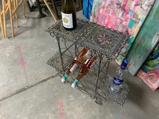 Antikes Flaschenregal Tisch Ei…