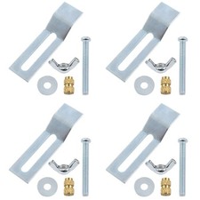 XZW 4PCS Undermount Sink Clips Undermount Sink Brackets Sink Mounting Clips Kitc