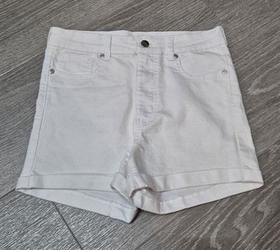 Tezenis White Denim Shorts   Size S   New With Tags