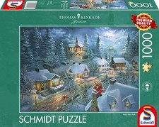 Schmidt Thomas Kinkade Santa's Silent Night Jigsaw Puzzle (1000 Pieces)