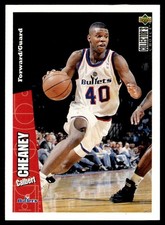 1996-97 Collector's Choice Calbert Cheaney Washington Bullets #162