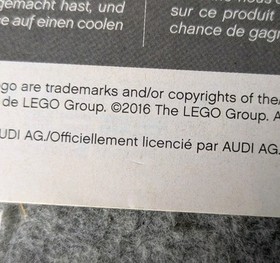 LEGO Speed Champions 75873 Audi R8 LMS Ultra Instruction Manual Original 2016