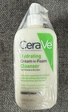 3 New CeraVe Hydrating Cream-to-Foam Cleanser...
