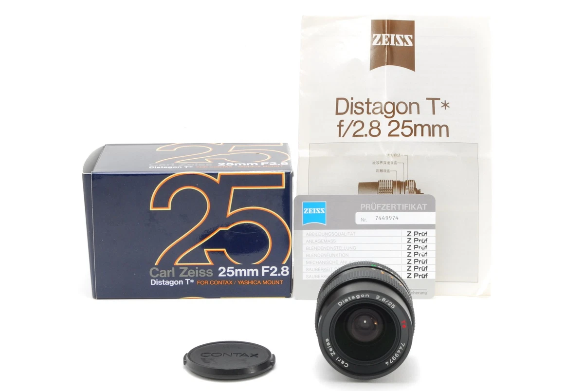 ZEISS Distagon T* Camera Lenses for Contax 25mm Focal for sale | eBay