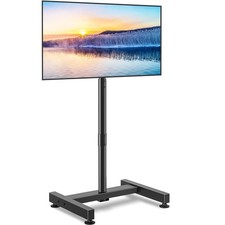 TV Floor Stand for 13-50 inch LCD LED Flat/Curved Panel Screen TVs up to 44 l...